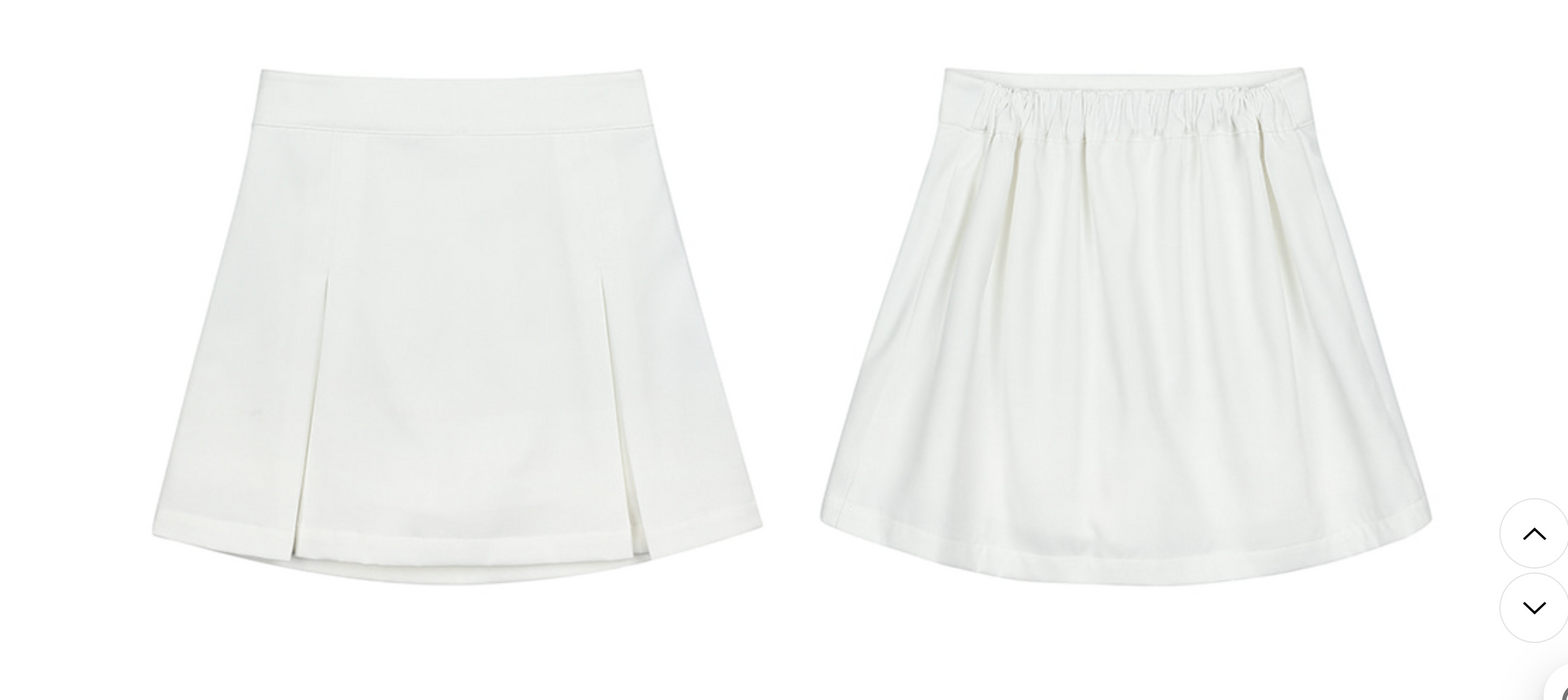 [AIR FISH] Harper skort (white)