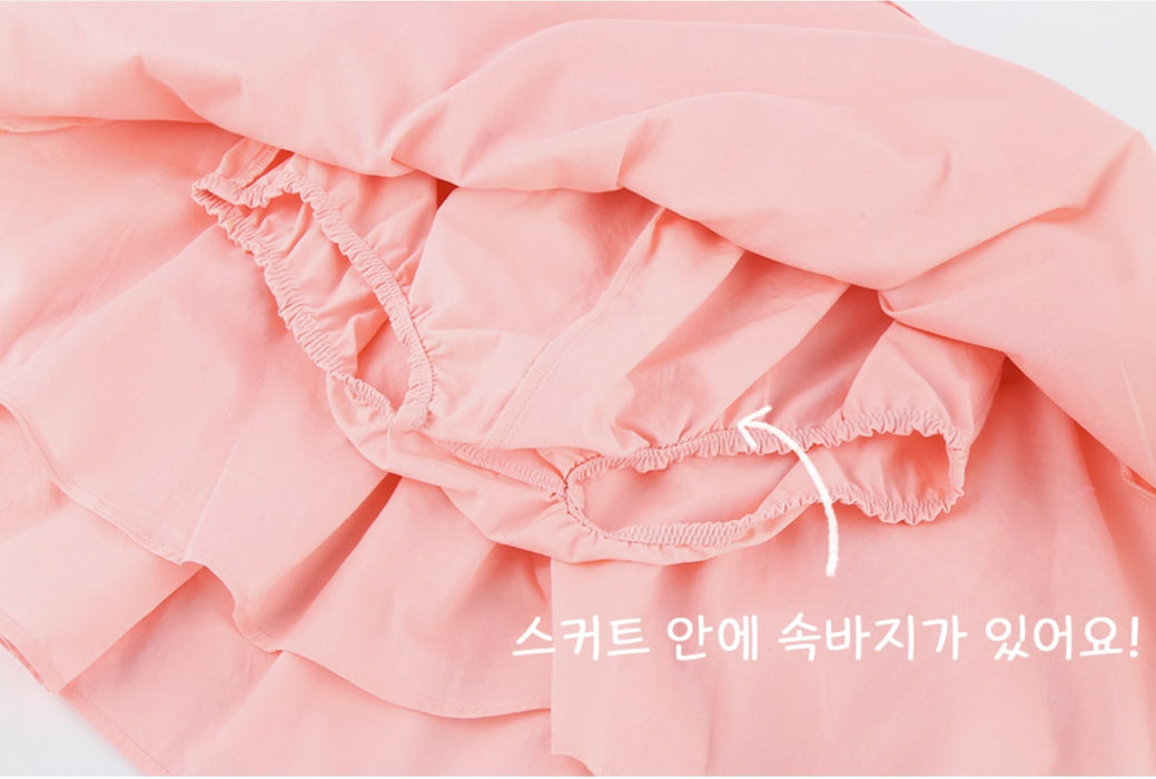 [AIR FISH] Juliet Skirt Set (pink)