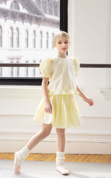 [AIR FISH] Juliet Skirt Set (Lemon)