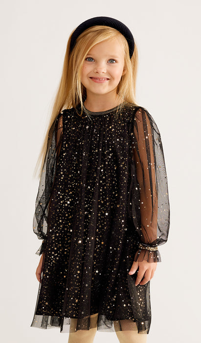 [AIR FISH] Twinkle Dress (Black)