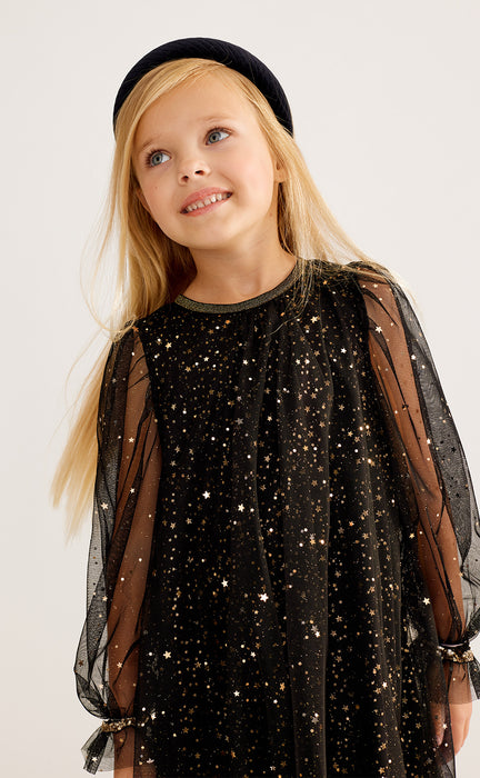 [AIR FISH] Twinkle Dress (Black)