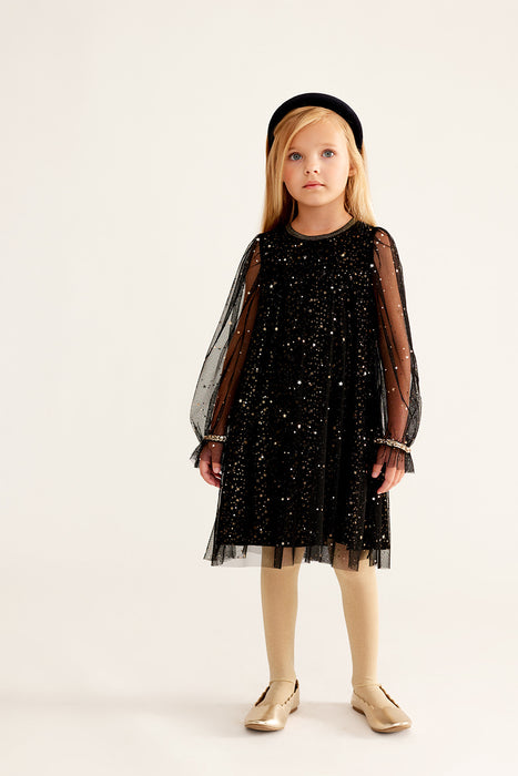 [AIR FISH] Twinkle Dress (Black)