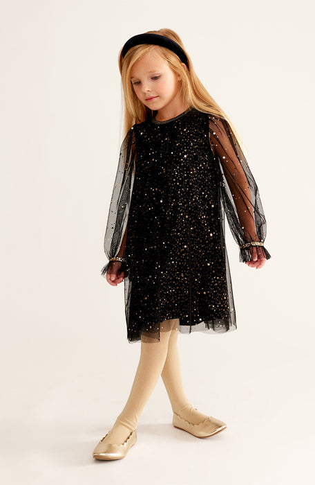 [AIR FISH] Twinkle Dress (Black)