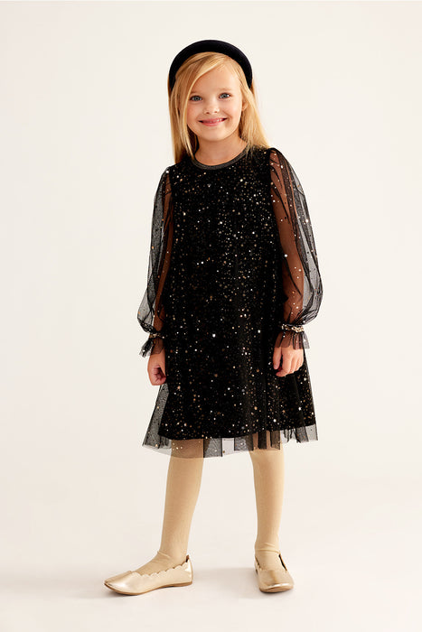 [AIR FISH] Twinkle Dress (Black)