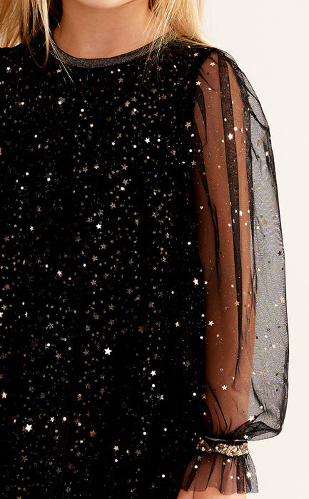 [AIR FISH] Twinkle Dress (Black)