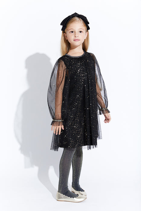 [AIR FISH] Twinkle Dress (Black)