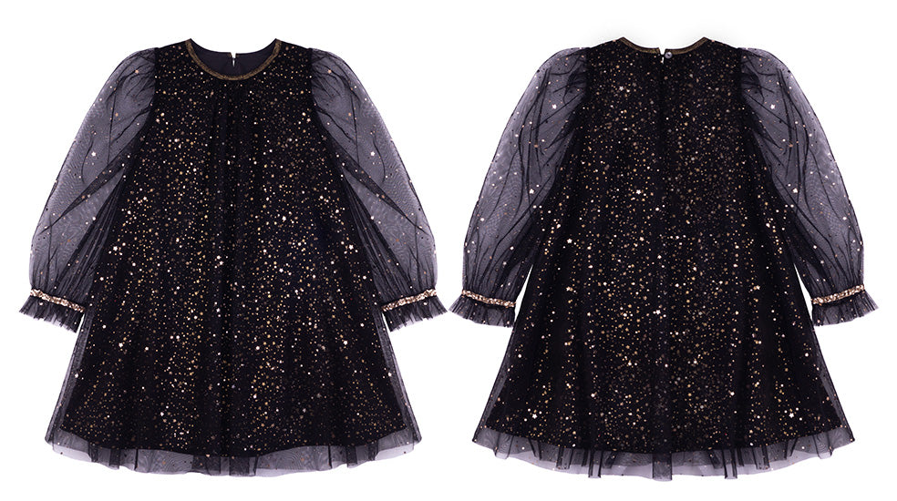 [AIR FISH] Twinkle Dress (Black)