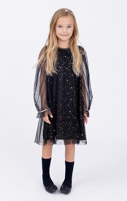 [AIR FISH] Twinkle Dress (Black)