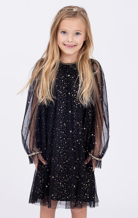 [AIR FISH] Twinkle Dress (Black)