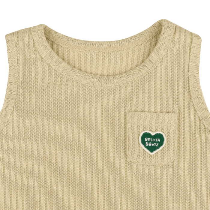 Kids Sleeveless Sweater | Kids Sleeveless Heart Sweater | minimez