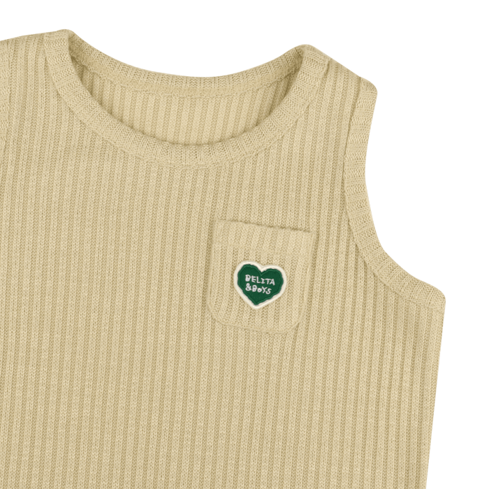 Kids Sleeveless Sweater | Kids Sleeveless Heart Sweater | minimez