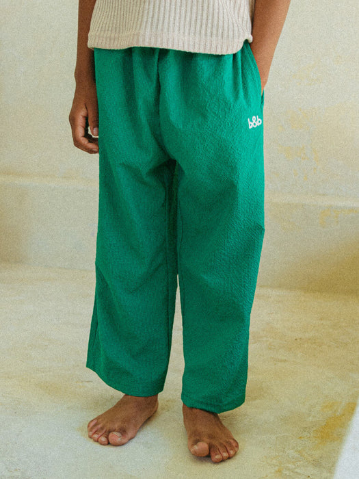 [BELITA AND BOYS] Green B&B Wrinkle Pants