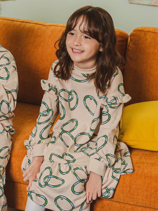 [BELITA&BOYS ] Ivory Hoop Frill Dress