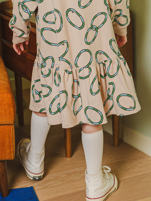 [BELITA&BOYS ] Ivory Hoop Frill Dress