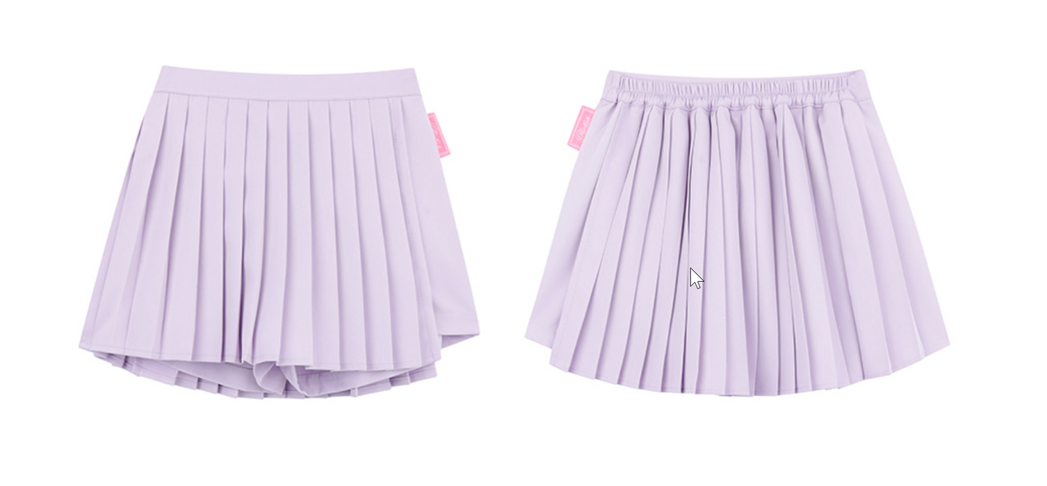 [AIR FISH] Tennis skort (WHITE)