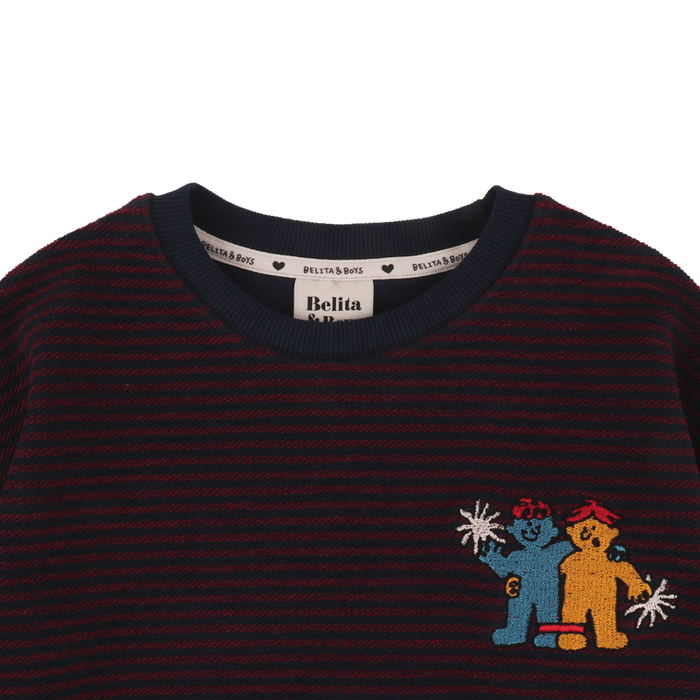 [BELITA & BOYS] Navy Stripe Brothers (SET)