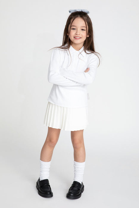 [AIR FISH] Tennis skort (WHITE)