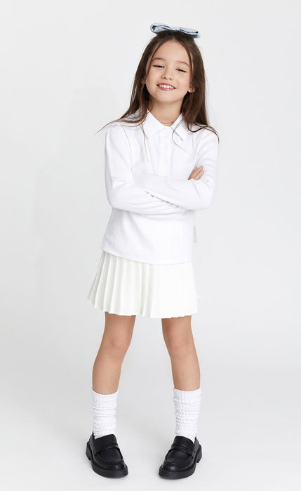 [AIR FISH] Tennis skort (WHITE)