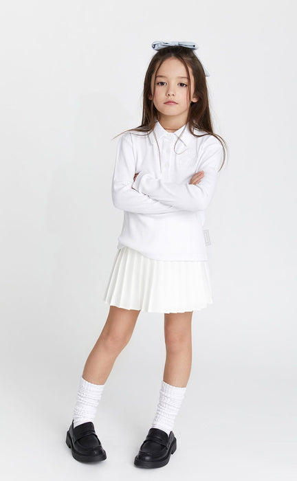 [AIR FISH] Tennis skort (WHITE)