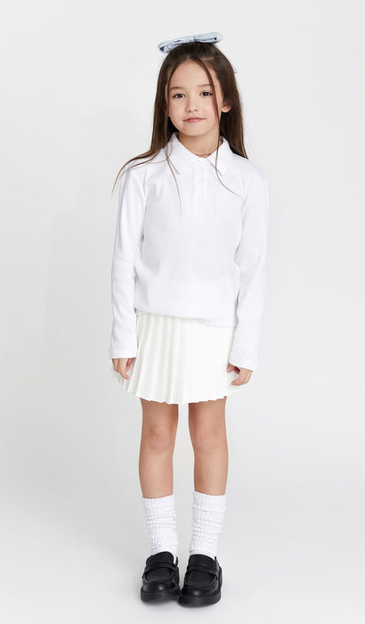 [AIR FISH] Tennis skort (WHITE)