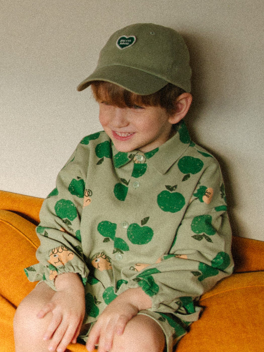 [BELITA & BOYS] Ash Mint Apple Boy Cap