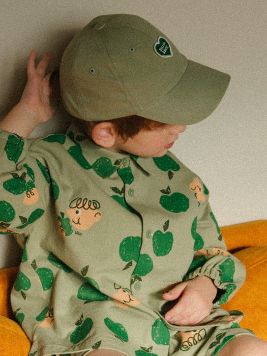 [BELITA & BOYS] Ash Mint Apple Boy Cap