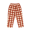 Kids Check Pants | Kids Brick Big Check Pants | minimez