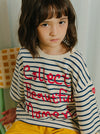 Kids Letter Printed T-Shirt | Kids Short Sleeve T-Shirt | minimez