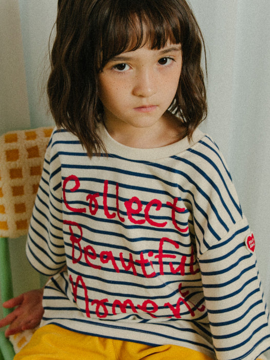 Kids Letter Printed T-Shirt | Kids Short Sleeve T-Shirt | minimez