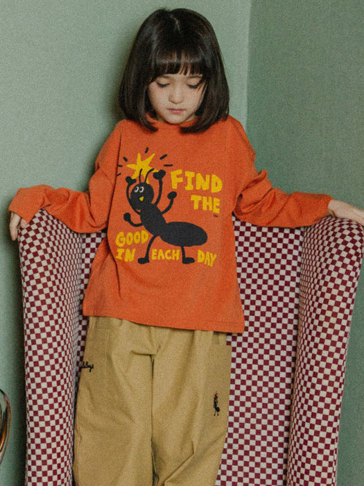 [BELITA & BOYS] Dark Orange Ant Long sleeve 