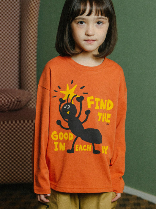 [BELITA & BOYS] Dark Orange Ant Long sleeve 