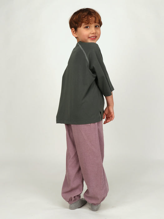 [BELITA & BOYS] Lilac Thin Corduroy Pants