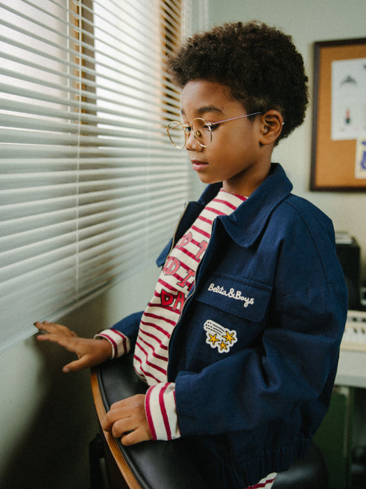 [BELITA & BOYS] Navy Star Jacket