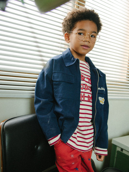 [BELITA & BOYS] Navy Star Jacket