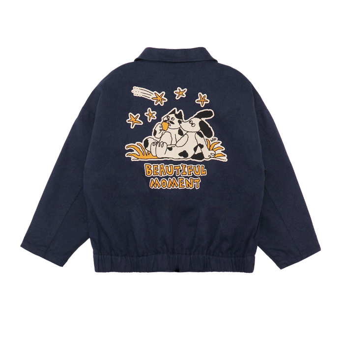 [BELITA & BOYS] Navy Star Jacket