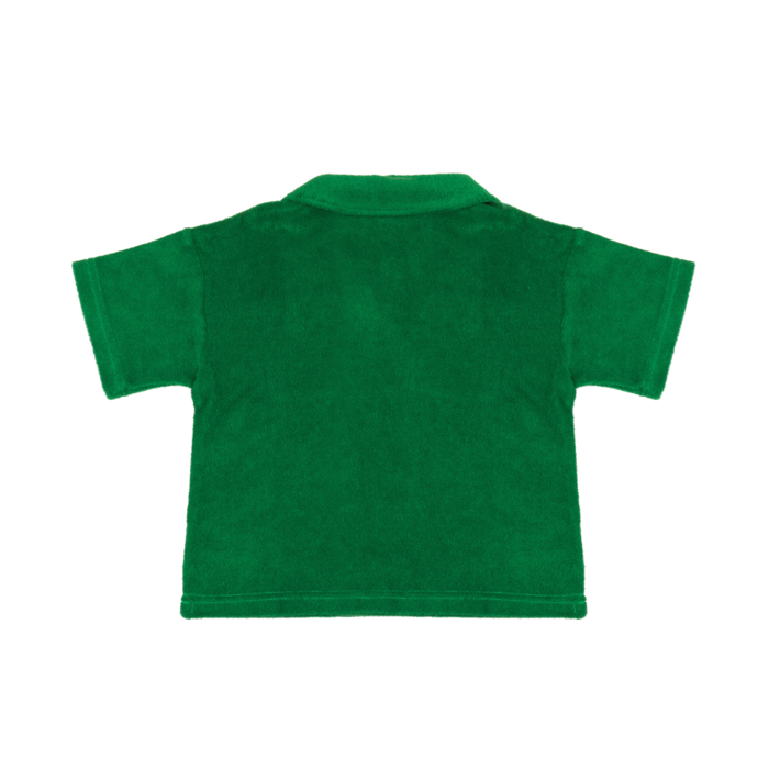 [BELITA & BOYS] Green Lion Terry Crop SET